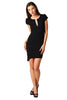 Sexy Women Party Evening Cocktail Bodycon Mini Short Sleeve Club Dress