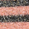 Fuzzy Cardigan Sweater Open Front Closure Black Salmon