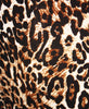Leopard Gold Black Tan Foldover Maxi Skirt