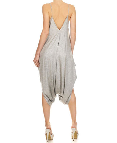 Jumpsuit Romper Light Heather Gray