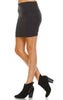Bodycon Skirt Mini Charcoal